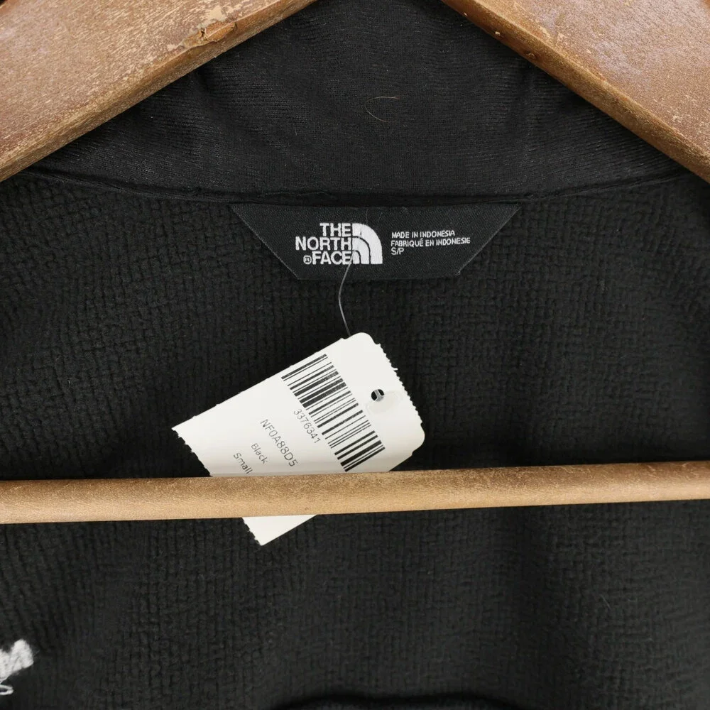 The North Face Ridgewall Softshell Jacket Mens S Black Windwall Fleece Corp Logo